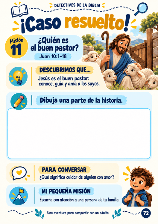Página de Detectives de la Biblia