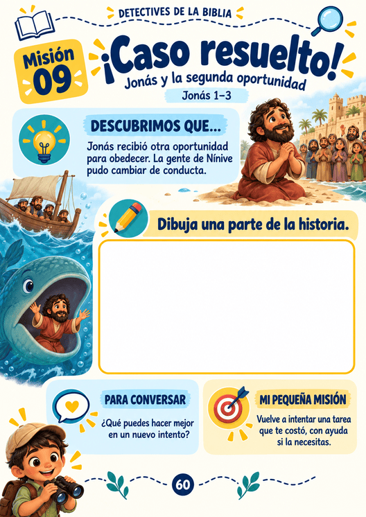 Página de Detectives de la Biblia